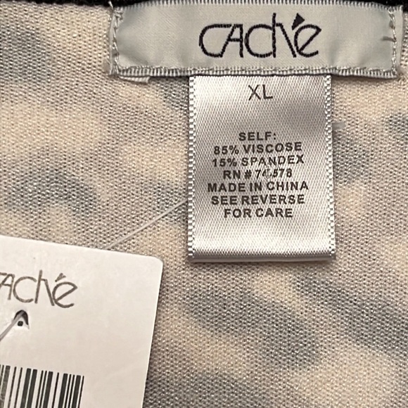 Cache 2-Pc Sweater Set - Tube Top Sz L & Shrug Sz XL - Picture 12 of 15